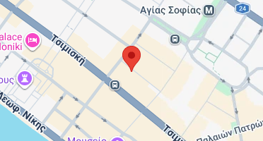 Location of business on map