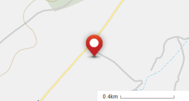 Location of business on map