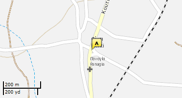Location of business on map
