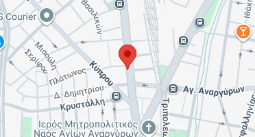 Location of business on map