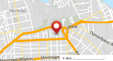 Location of business on map
