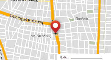 Location of business on map