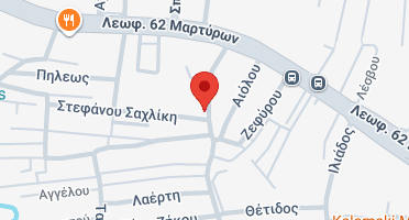 Location of business on map