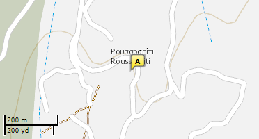 Location of business on map