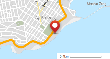 Location of business on map