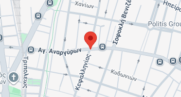 Location of business on map