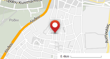 Location of business on map
