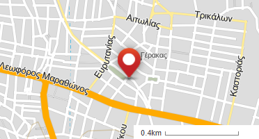 Location of business on map