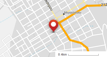 Location of business on map