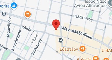 Location of business on map