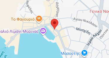 Location of business on map
