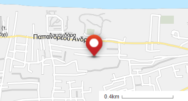 Location of business on map