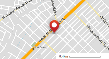 Location of business on map
