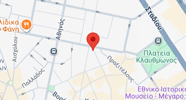 Location of business on map