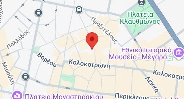 Location of business on map