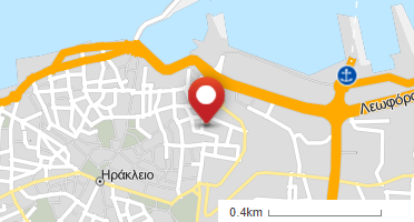 Χάρτης και σημείο της επιχείρησης