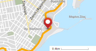 Location of business on map