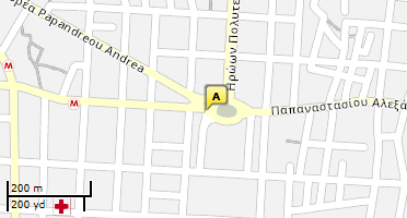 Χάρτης και σημείο της επιχείρησης