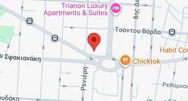 Location of business on map