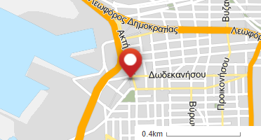 Location of business on map