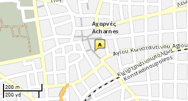 Location of business on map