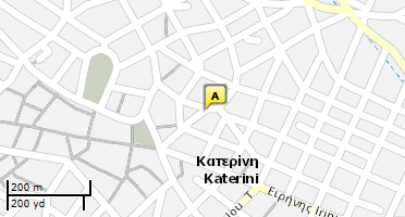Χάρτης και σημείο της επιχείρησης