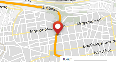 Location of business on map