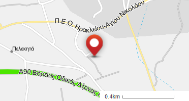 Location of business on map