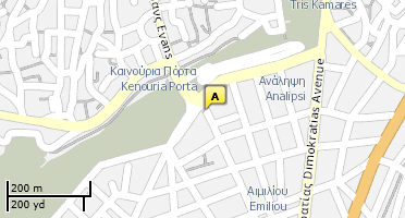 Χάρτης και σημείο της επιχείρησης