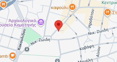 Χάρτης και σημείο της επιχείρησης