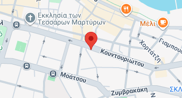 Location of business on map