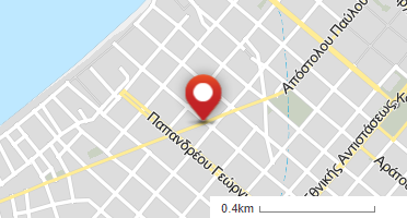 Location of business on map