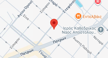 Location of business on map