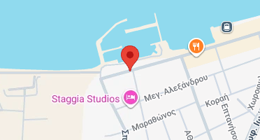 Location of business on map