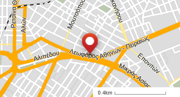 Location of business on map