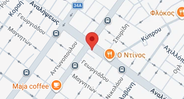 Location of business on map