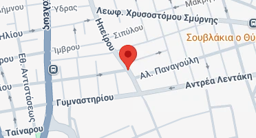 Location of business on map