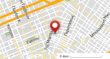 Location of business on map