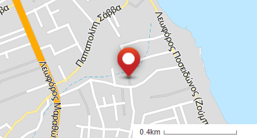 Location of business on map