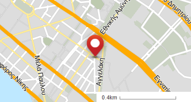 Location of business on map