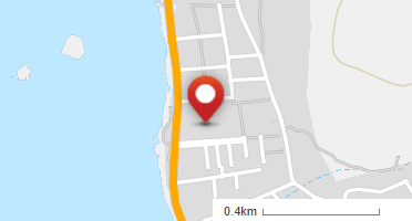 Location of business on map