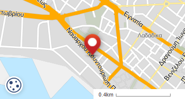 Location of business on map