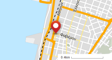 Location of business on map