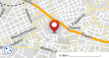 Location of business on map