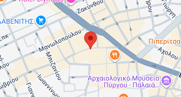 Location of business on map