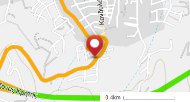 Χάρτης και σημείο της επιχείρησης