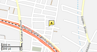 Location of business on map