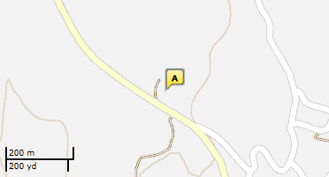 Location of business on map