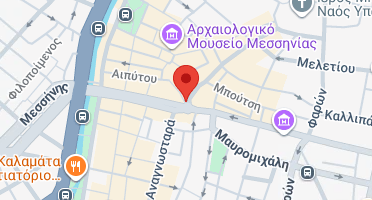 Location of business on map