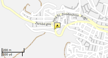Location of business on map